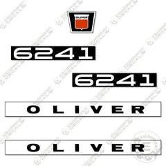 Fits Oliver 6241 Decal Kit Tractor