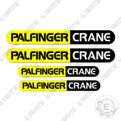 Fits Palfinger PK16502 Decal Kit Crane Truck (Logos Only)