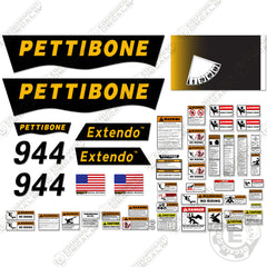 Fits Pettibone 944 Decal Kit Full Set Telehandler