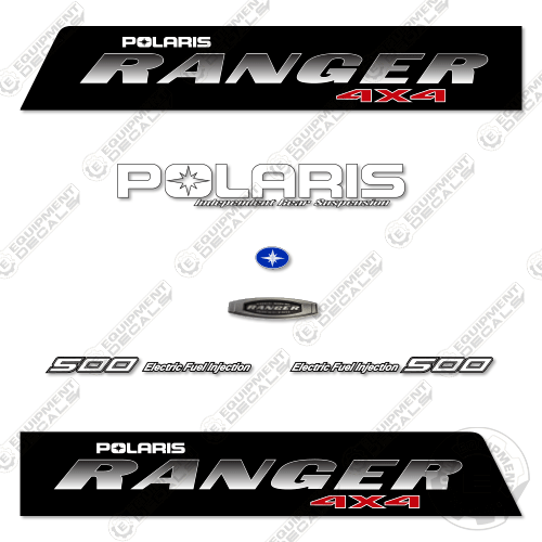 Fits Polaris Ranger 500 EFI Decal Kit Utility Vehicle Equipment Decals