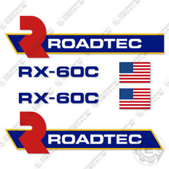 Fits Roadtec RX60C Decal Kit Cold Planer