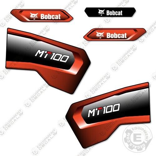 Highloader Stickers Fits Bobcat MT100 Mini Skid Steer Decal Replacement Kit – Equipment Decals