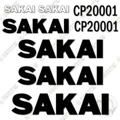 Fits Sakai CP20001 Decal Kit Roller