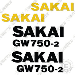 Fits Sakai GW750-2 Decal Kit Roller