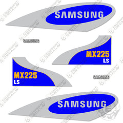 Fits Samsung MX225 LS Decal Kit Excavator