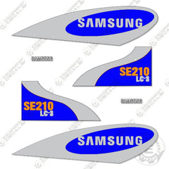 Fits Samsung SE210 LC-3 Decal Kit Excavator