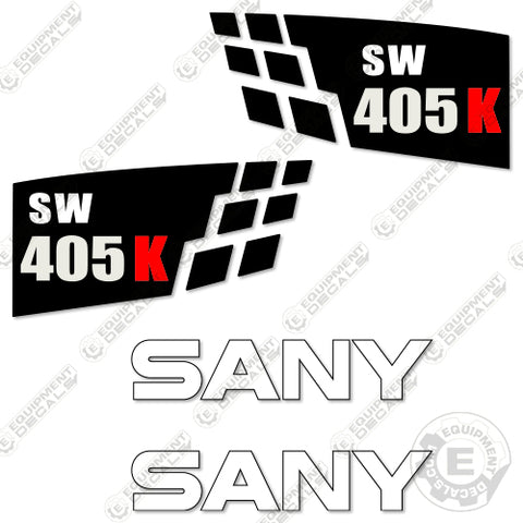 Fits Sany SW405K Decal Kit Wheel Loader