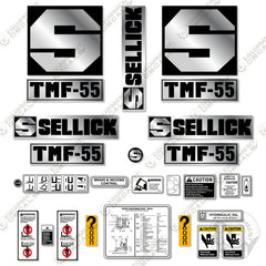 Fits Sellick TMF-55 Decal kit Forklift