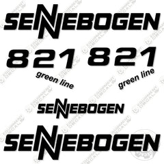 Fits Sennebogen 821 Decal Kit Excavator