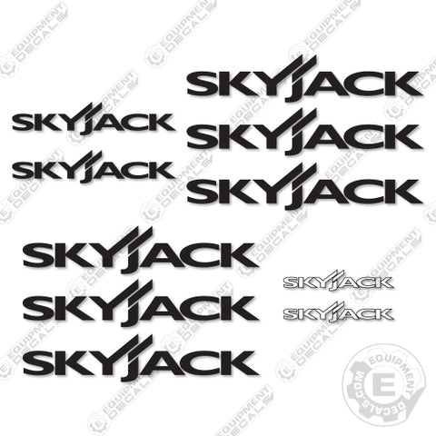 Fits Skyjack Assorted Logos Decal Kit