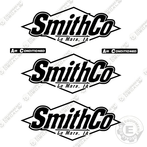 Fits Smith Co Trailer Logo Decal Kit – Equipment Decals