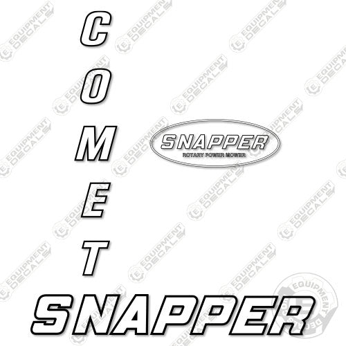 Fits Snapper Comet 2680 Decal Kit (1973) Riding Mower