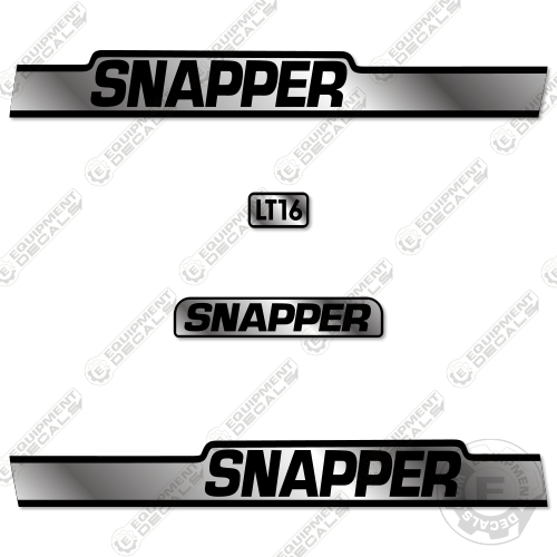 Fits Snapper LT16 Decal Kit Riding Mower