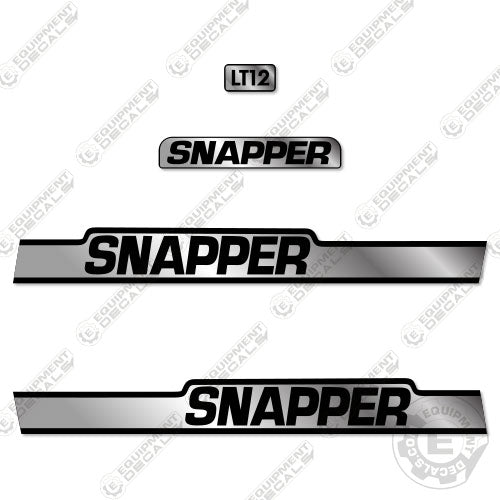 Fits Snapper LT12 Decal Kit Riding Mower – Equipment Decals