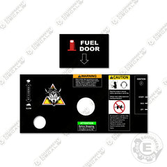 Fits Stone Wolfpac 3100 Vibratory Roller Dashboard Decal