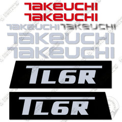Fits Takeuchi TL6R Decal Kit Skid Steer Loader
