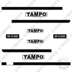 Fits Tampo SP-312HD Decal Kit Roller