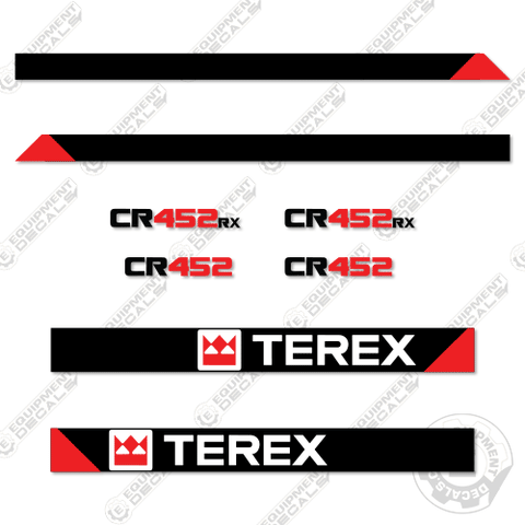 Fits Terex CR452/ CR452RX Decal Kit Paver