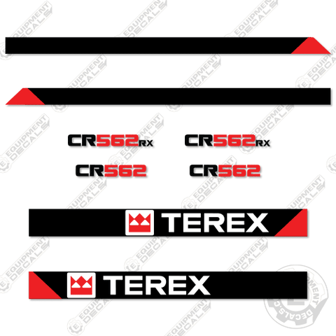 Fits Terex CR562/ CR562RX Decal Kit Paver