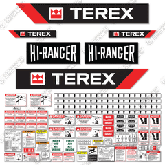 Fits Terex Hi-Ranger 5TC-55 Decal Kit