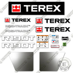 Fits Terex R190T Decal Kit Skid Steer Loader