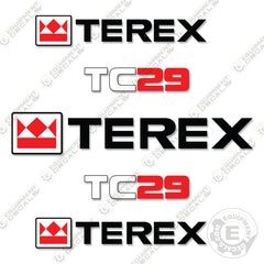 Fits Terex TC29 Mini Excavator Decal Kit 2006