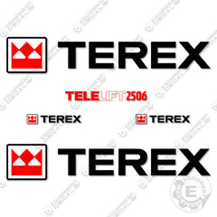 Fits Terex Telelift 2506 Decal Kit Telescopic Forklift