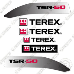 Fits Terex TSR 50 Decal Kit Skid Steer