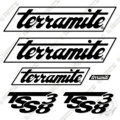 Fits Terramite TSS38 Decal Kit Street Sweeper