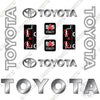 Image of Fits Toyota 7FDU45 Decal Kit Forklift