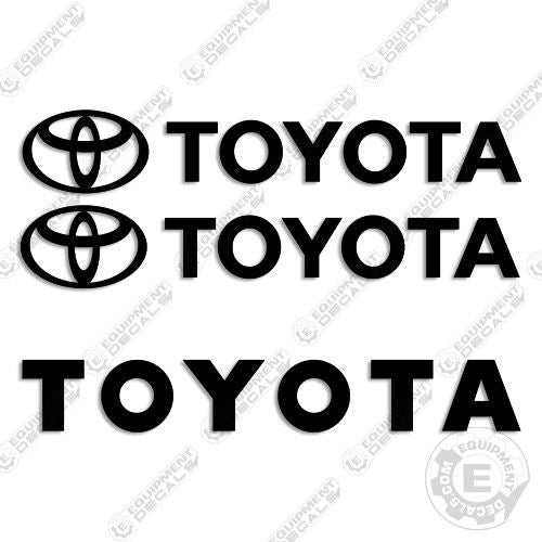 Fits Toyota Forklift Equipment Decals - Any Color