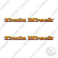 Fits Train Wreck Decal Kit