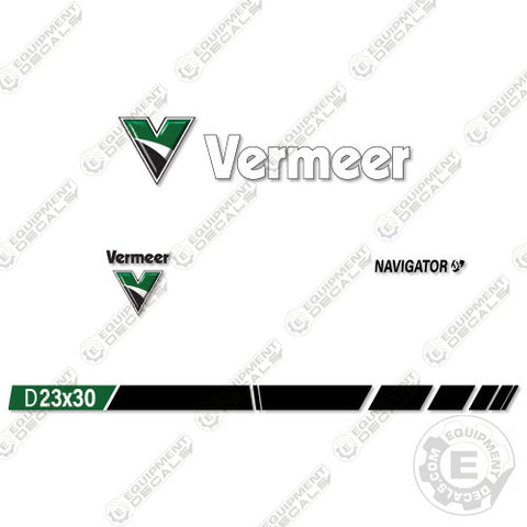 Fits Vermeer D 23 X 30 Navigator Decal Kit Directional Drill