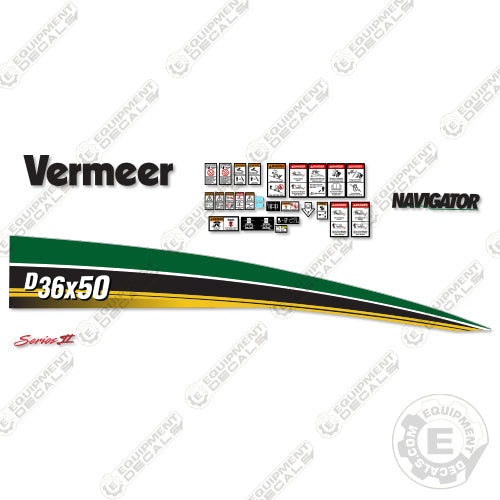 Fits Vermeer D36x50 Decal Kit Directional Drill