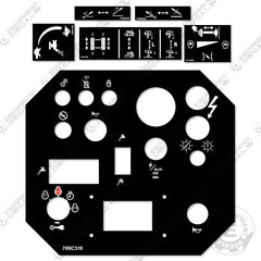 Fits Vermeer D 7x11 Decal Kit (Control Stickers Only) Horizontal Directional Drill