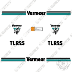 Fits Vermeer TLR 25 Trailer Decal Kit
