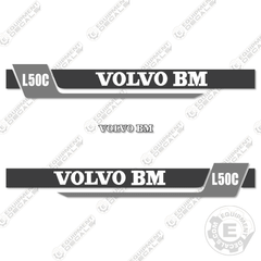 Fits Volvo BM L50C Decal Kit Wheel Loader