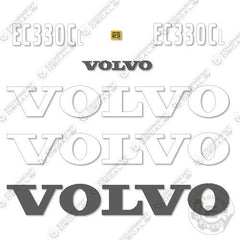 Fits Volvo EC330CL Decals Hydraulic Excavator Equipment Decals