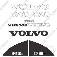 Fits Volvo EC460B LC Decal Kit Excavator