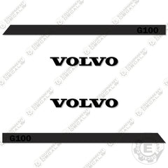 Fits Volvo G100 Decal Kit Motor Grader - Scraper
