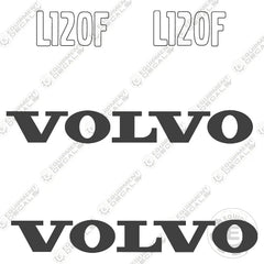 Fits Volvo L120F Decals Wheel Loader Equipment Decals