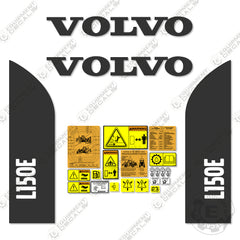 Fits Volvo L150E Decal Kit Wheel Loader