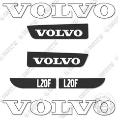 Fits Volvo L20F Decal Kit Wheel Loader