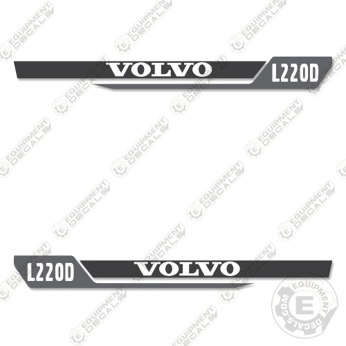 Fits Volvo L220D Decal Kit Wheel Loader