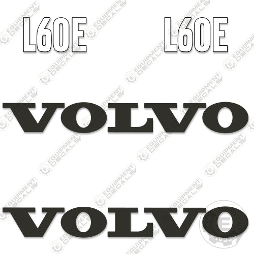 Fits Volvo L60E Decals Wheel Loader Equipment Decals