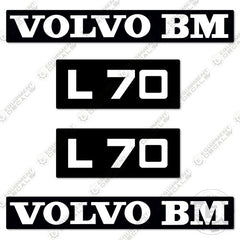 Fits Volvo L70 Decal Kit Wheel Loader