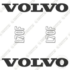 Fits Volvo L70F Decal Kit Wheel Loader