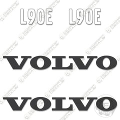 Fits Volvo L90E Decals Wheel Loader Equipment Decals