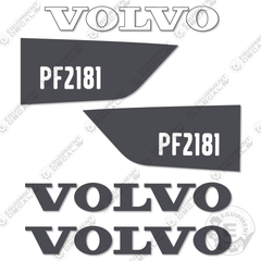 Fits Volvo PF2181 Decal Kit Asphalt Paver