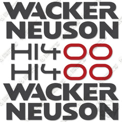 Fits Wacker Neuson HL400 Decal Kit Air Heater